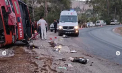 Yangından Dönen Arazöz Kaza Yaptı: 2 Yaralı