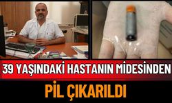 Acil Serviste Pil Şoku: Endoskopiyle Çıkarıldı