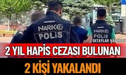 Isparta’da Suçlulara Geçit Yok! 2 Yıl Hapis Cezası Bulunan 2 Kişi Yakalandı
