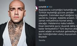 Rapçi Ezhel: 'Türklüğümden utanç duyuyorum'