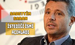 Sadettin Saran’dan Teknik Direktör Adayı Açıklaması