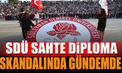 Süleyman Demirel Üniversitesi, Sahte Diploma Skandalında Gündemde