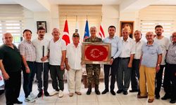Şehit ve Gaziler Derneğinden Tuğgeneral Kışkan’a Plaket