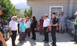 Senirkent Kaymakamı Gür, Köylerde İncelemelerde Bulundu