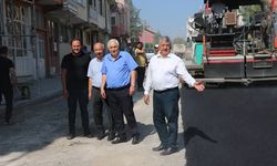 Senirkent’te Asfalt Serim Çalışmaları Başladı