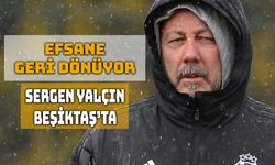 Beşiktaş’ta Sergen Yalçın Yeniden Görevde