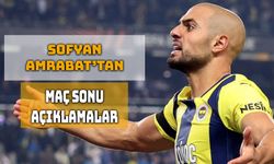 Sofyan Amrabat: "Hayal Kırıklığı Yaşıyoruz"