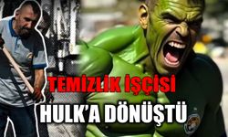 Temizlik işçisi Hulk’a dönüştü, sosyal medyada gündem oldu