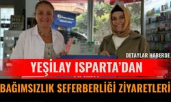 Yeşilay Isparta’dan Bağımsızlık Seferberliği Ziyaretleri