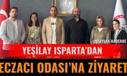 Yeşilay Isparta’dan Eczacı Odası’na Ziyaret