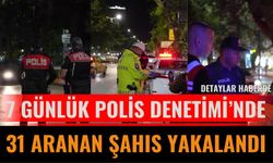 Isparta'da 7 Günlük Polis Denetimi