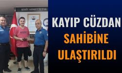 Isparta’da Duyarlı Vatandaşın Teslim Ettiği Cüzdan Sahibine Ulaştırıldı