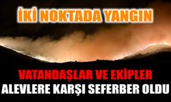 Afyonkarahisar’da İki Noktada Yangın