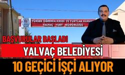 Yalvaç’ta İş Arayanlara Müjde: 10 Geçici Kadro Açıldı