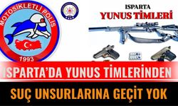 Isparta’da Yunus Timlerinden Suç Unsurlarına Geçit Yok