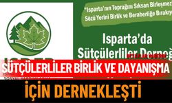Isparta’da Sütçülerliler Derneği Kuruluyor