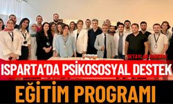 Isparta’da Psikososyal Destek Eğitim Programı