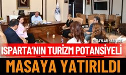 Isparta’nın turizm potansiyeli masaya yatırıldı