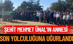 Şehit Mehmet Ünal’ın Annesi Son Yolculuğuna Uğurlandı