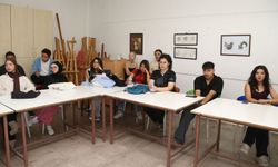 Ali İbrahim Öcal Sanat Yolculuğunu Öğrencilerle Paylaştı