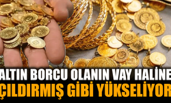 Altın Borcu Olanın Vay Haline! Çıldırmış Gibi Yükseliyor...