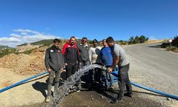 Bağkonak’ta İçme Suyu Hattı Çalışmaları Tamamlandı
