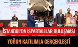 İstanbul'da Ispartalılar Buluşması Yoğun Katılımla Gerçekleşti