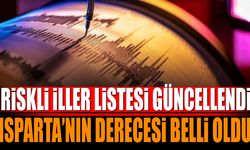 Riskli iller listesi güncellendi Isparta'nın derecesi belli oldu