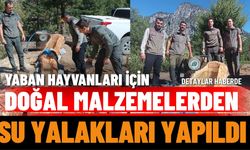 DKMP’den Yaban Hayvanlarına Su Desteği