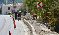 Eğirdir’de Öğrencilere Güvenli Yürüyüş Yolu