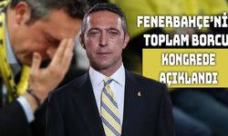 Fenerbahçe’nin Dev Borcu Açıklandı