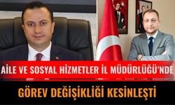 Aile ve Sosyal Hizmetler İl Müdürlüğü’nde Görev Değişikliği Kesinleşti