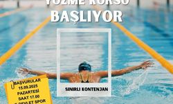 Isparta’da Hobi ve Yetişkin Yüzme Kursları Başlıyor