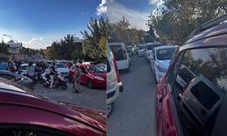 Isparta’da Okulun İlk Gününde Trafik Çilesi