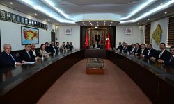 Isparta Müteahhitler Birliği’nden Vali Erin’e Ziyaret