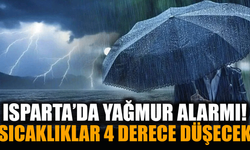 Pazartesi 40 Şehirde Yağmur Bekleniyor: Listede Isparta'da Var!