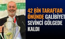 42 bin taraftar önünde galibiyet sevinci gölgede kaldı