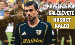 Kayserispor Yine Galibiyet Elde Edemedi
