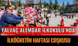 Yalvaç Alemdar İlkokulu’nda İlköğretim Haftası Coşkusu