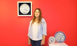 “Maviden Beyaza Çini Sanatında Sadelik” Sergisi Ziyarete Açıldı