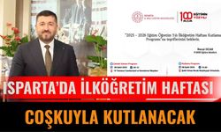 Isparta’da İlköğretim Haftası Coşkuyla Kutlanacak