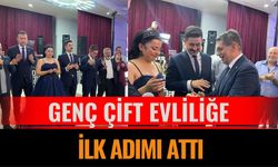 Genç Çift Evliliğe İlk Adımı Attı