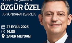 Özgür Özel Afyonkarahisar'a Geliyor