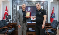 Polis Memuru Recep Bayık’a Hizmet Anısı Plaketi