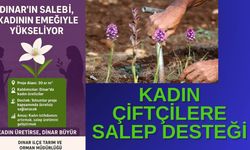 Dinar’da Kadın Çiftçilere “Salep Yetiştiriciliği” Desteği