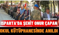 Isparta’da Şehit Onur Çapan Anıldı