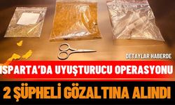 Isparta’da uy*şturucu operasyonu: 2 gözaltı