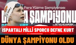 Ispartalı Milli Sporcu Defne Kurt, Dünya Şampiyonu Oldu