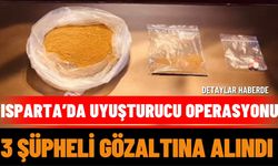 Isparta’da Uy*şturucu Operasyonu: 3 Gözaltı