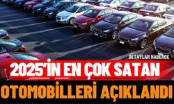 2025’in En Çok Satan Otomobilleri Açıklandı